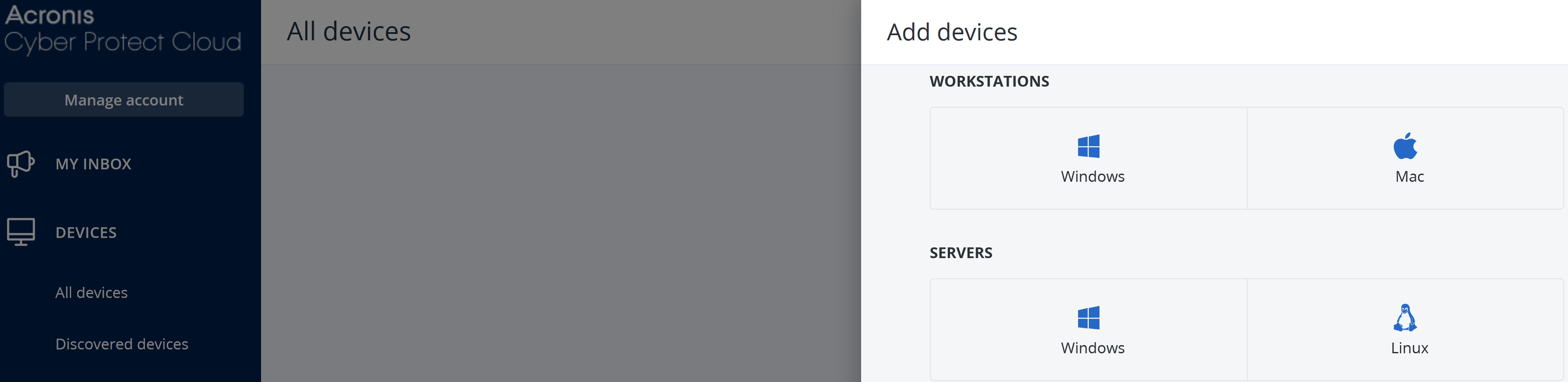 Download Acronis agent